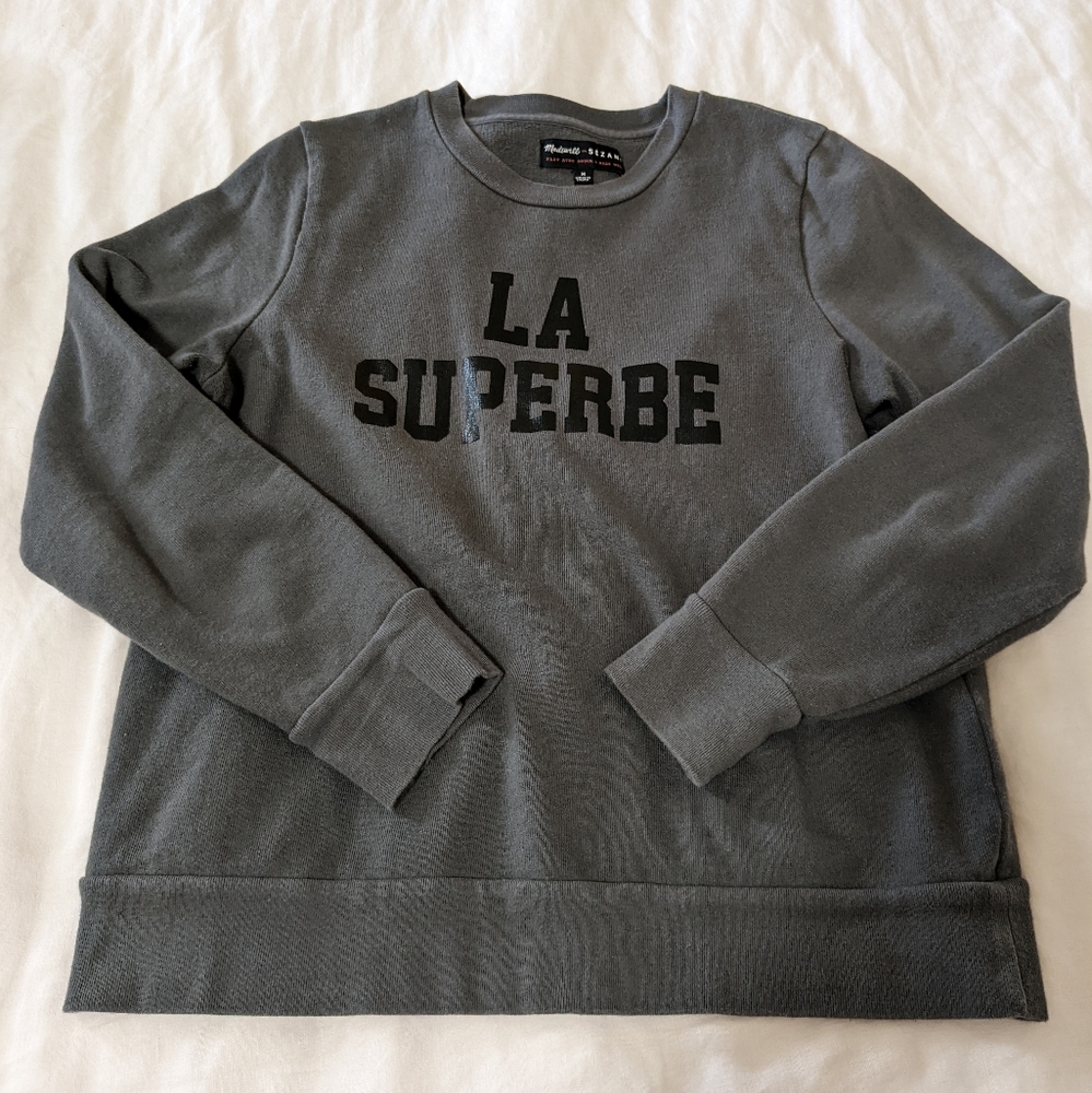 Madewell x Sezane sweatshirt